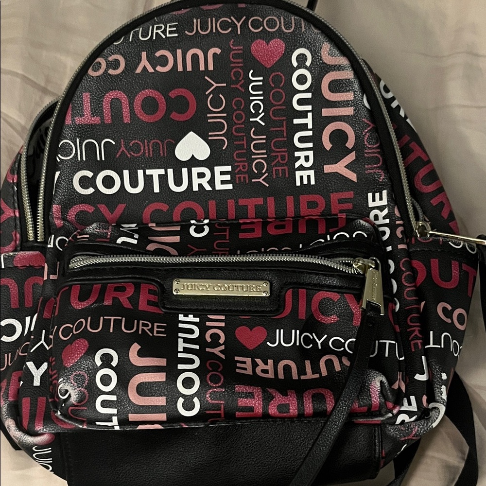Juicy Couture Multicolor Logo Backpack